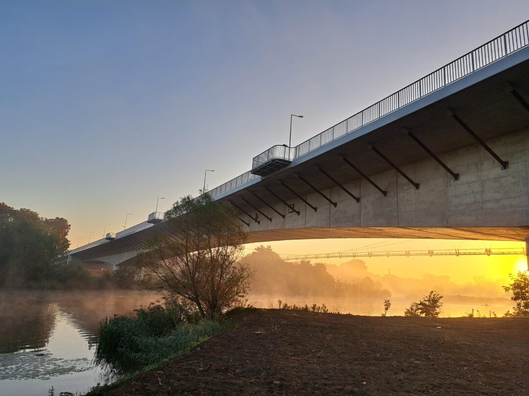 Budowa Alei Wielkiej Wyspy we Wrocławiu